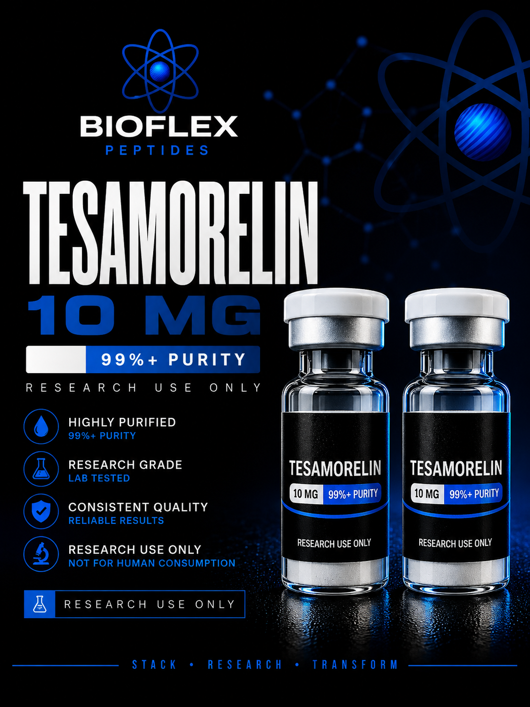 TESAMORELIN 10MG
